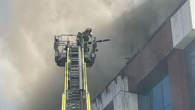 Tekstil atölyesinde korkutan yangın!