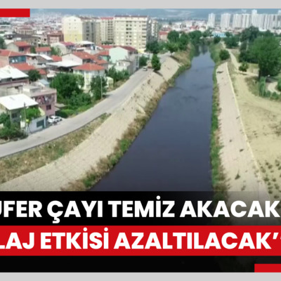 Bursa Büyükşehir kararlı; Nilüfer Çayı temiz akacak müsilaj etkisi azaltılacak