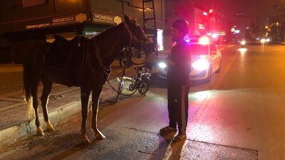 Hem atlı hem alkollü