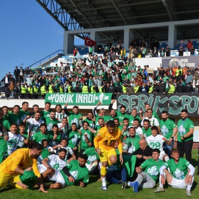Serik Bld. 6 golle şampiyon!