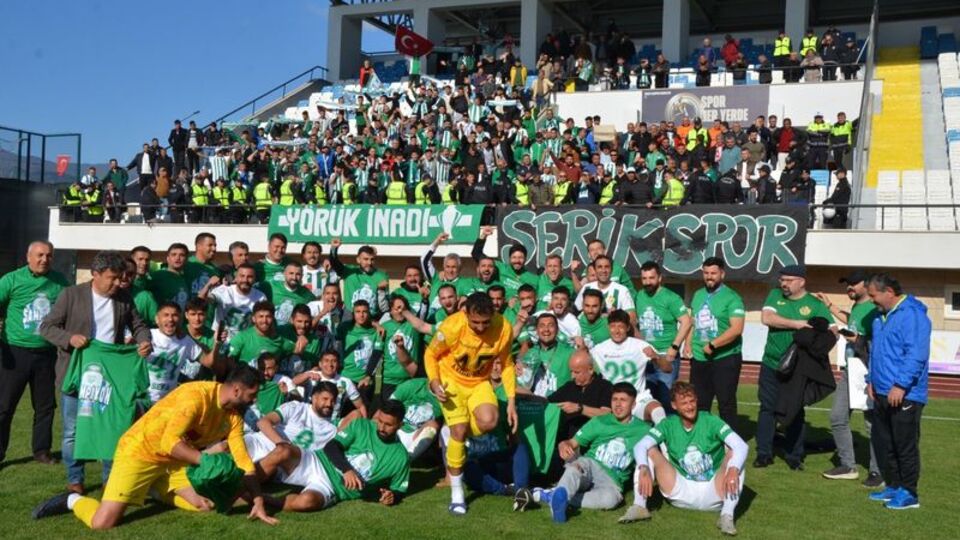 Serik Bld. 6 golle şampiyon!