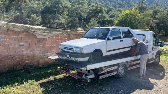 Drift atan sürücüye 88 bin 89 lira ceza