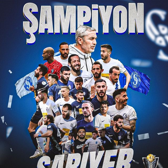 Sarıyer 20 yıl sonra 1. Lig'de!