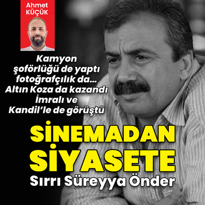 Sinemadan siyasete: Sırrı Süreyya Önder