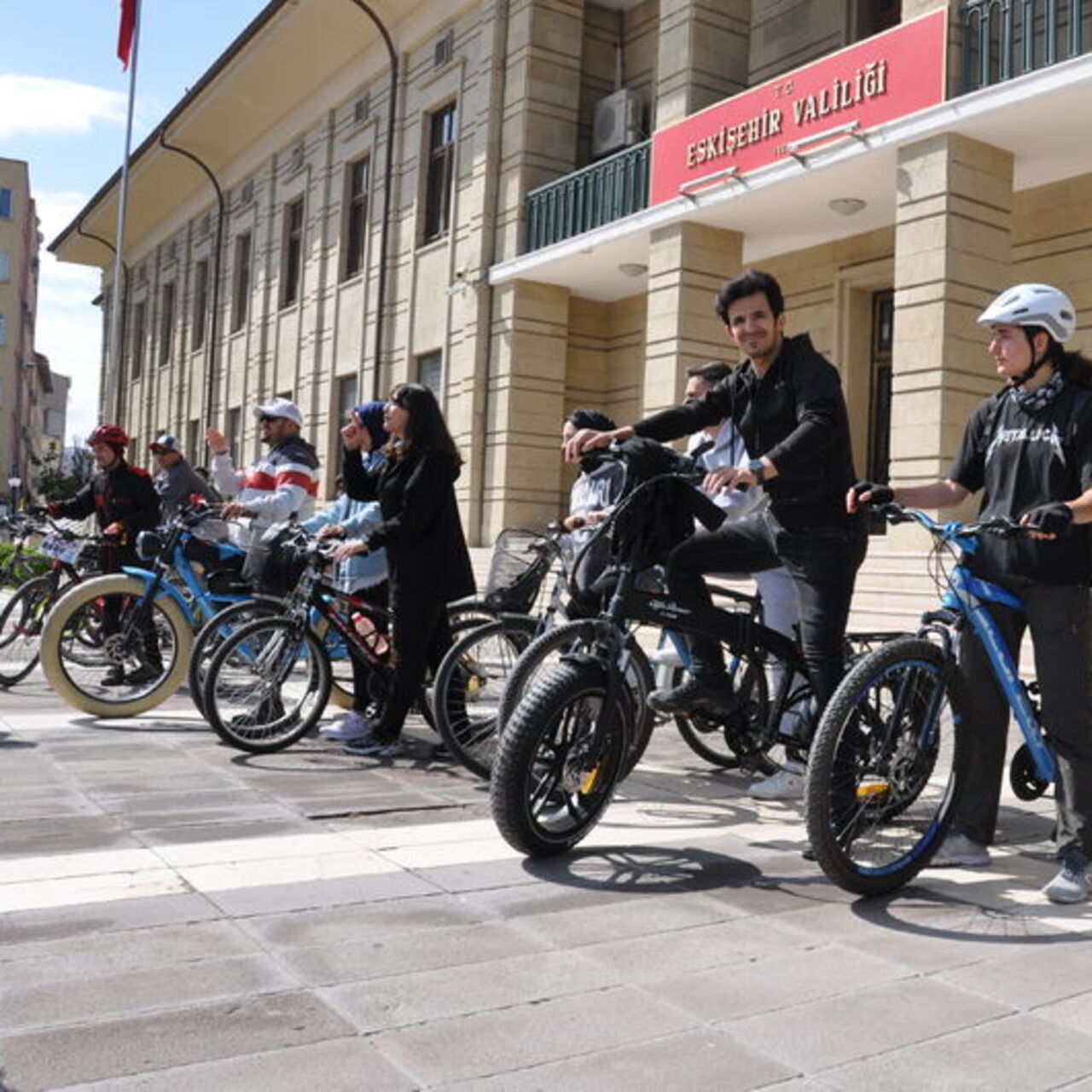 Eskişehir'de Yunus Emre Hoşgörü Bisiklet Turu