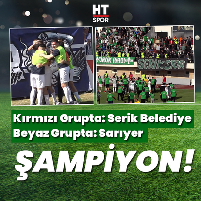 2. Lig'de şampiyonlar belli oldu!