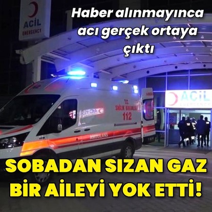 K�r�kkale'de karbonmonoksit gaz�ndan etkilenen �ift hayat�n� kaybetti