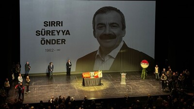 Sırrı Süreyya Önder'e veda...