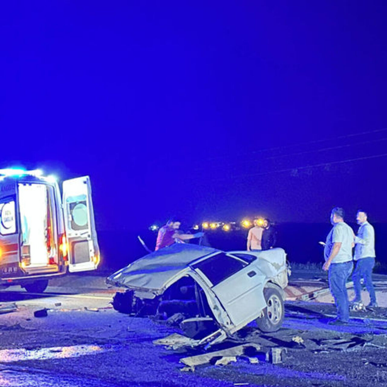 Şanlıurfa'da feci kaza: 1 ölü, 1 yaralı