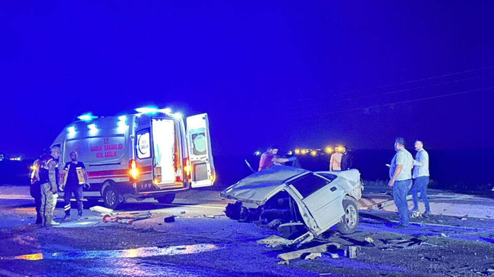 Şanlıurfa'da feci kaza: 1 ölü, 1 yaralı