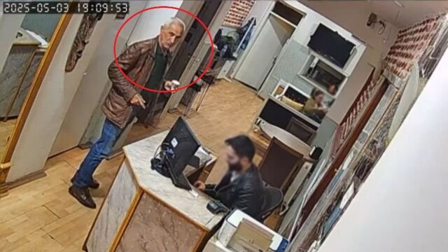 İşte saldırıdan önce kaldığı oteldeki görüntüleri