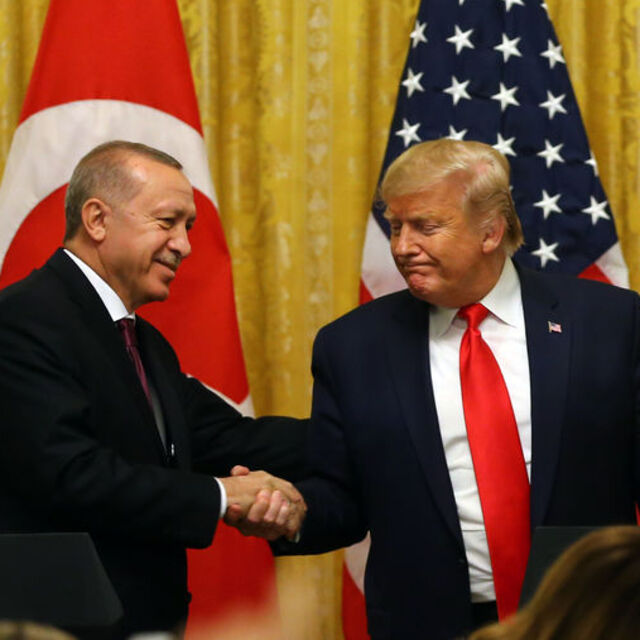 Cumhurbaşkanı Erdoğan Trump ile görüştü