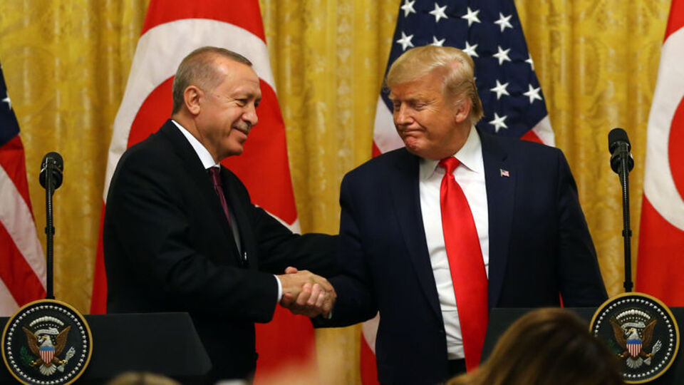 Cumhurbaşkanı Erdoğan Trump ile görüştü