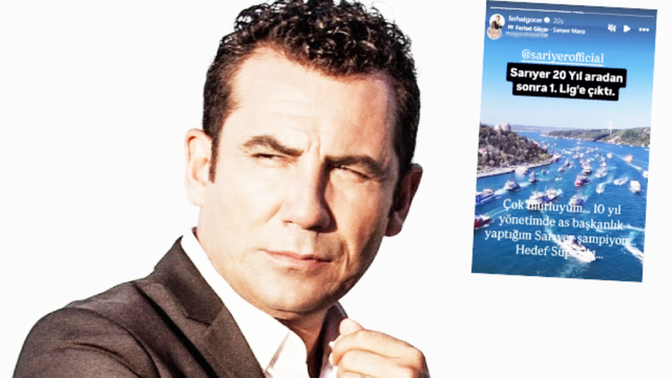 Eski asbaşkan Sarıyer'in şampiyonluğunu kutladı