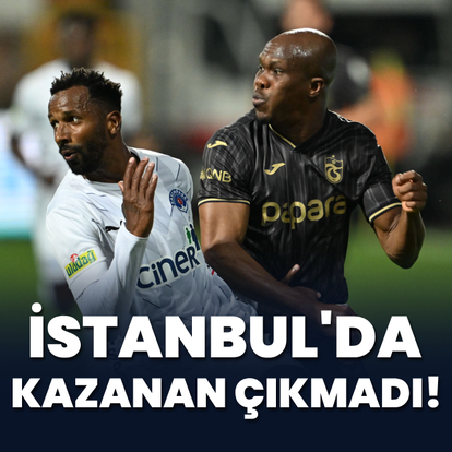 Kasımpaşa ile Trabzonspor yenişemedi!
