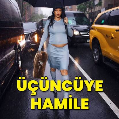 Üçüncü çocuğuna hamile