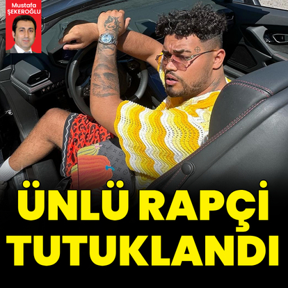 Ünlü rapçi tutuklandı