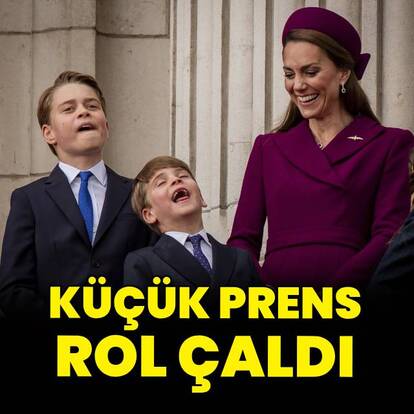 Küçük prens rol çaldı