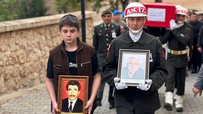 Mardin'de Kıbrıs gazisine veda