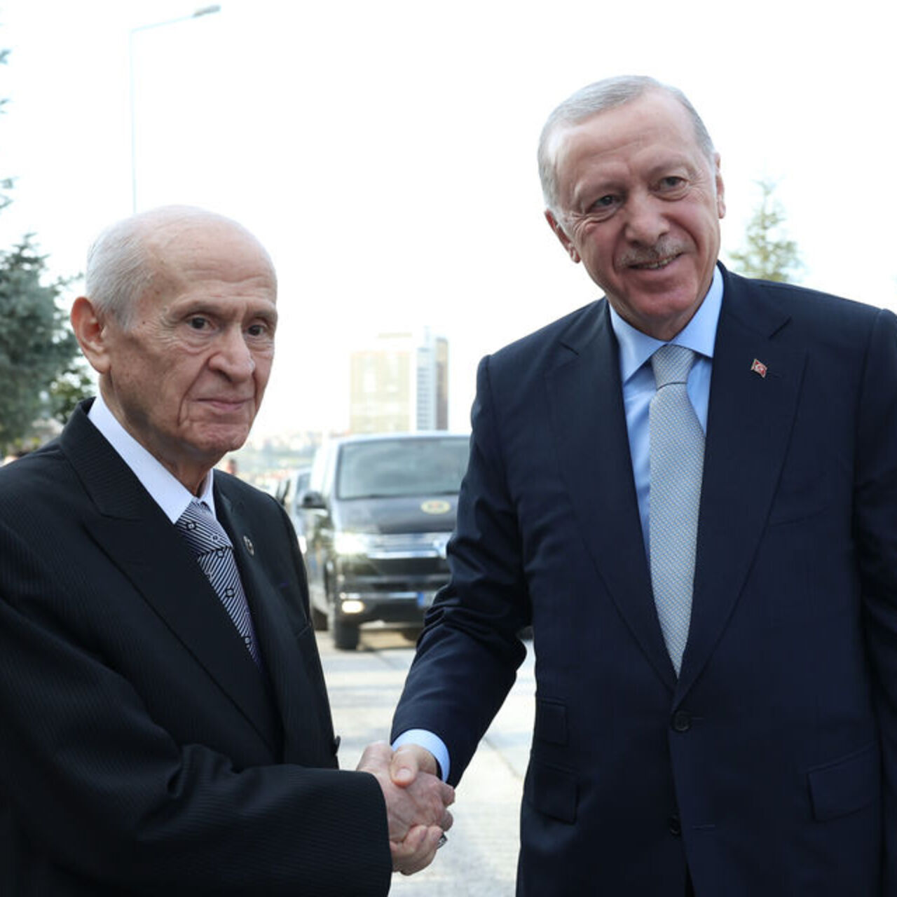 Cumhurbaşkanı Erdoğan'dan Bahçeli'ye ziyaret
