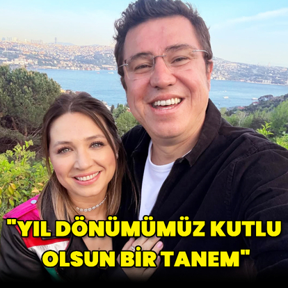 "Yıl dönümümüz kutlu olsun, bir tanem"