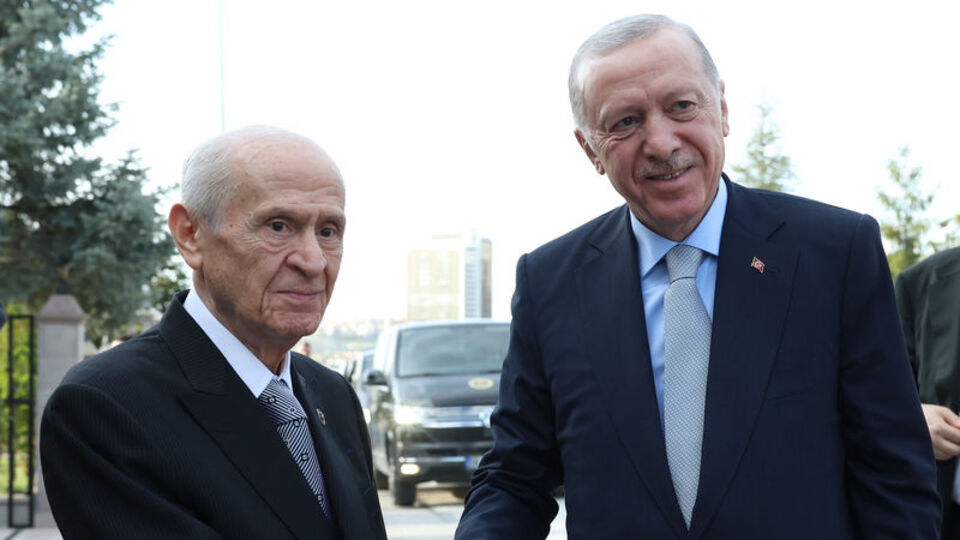 Cumhurbaşkanı Erdoğan'dan Bahçeli'ye ziyaret