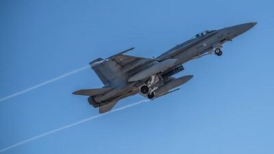 Finlandiya'da orduya ait savaş uçağı düştü