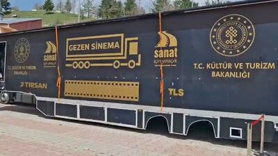 Gezen Sinema TIR'ı 7 yılda 358 ilçeye ulaştı