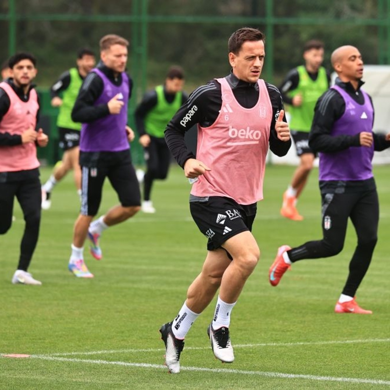 Beşiktaş'tan taraftara açık antrenman