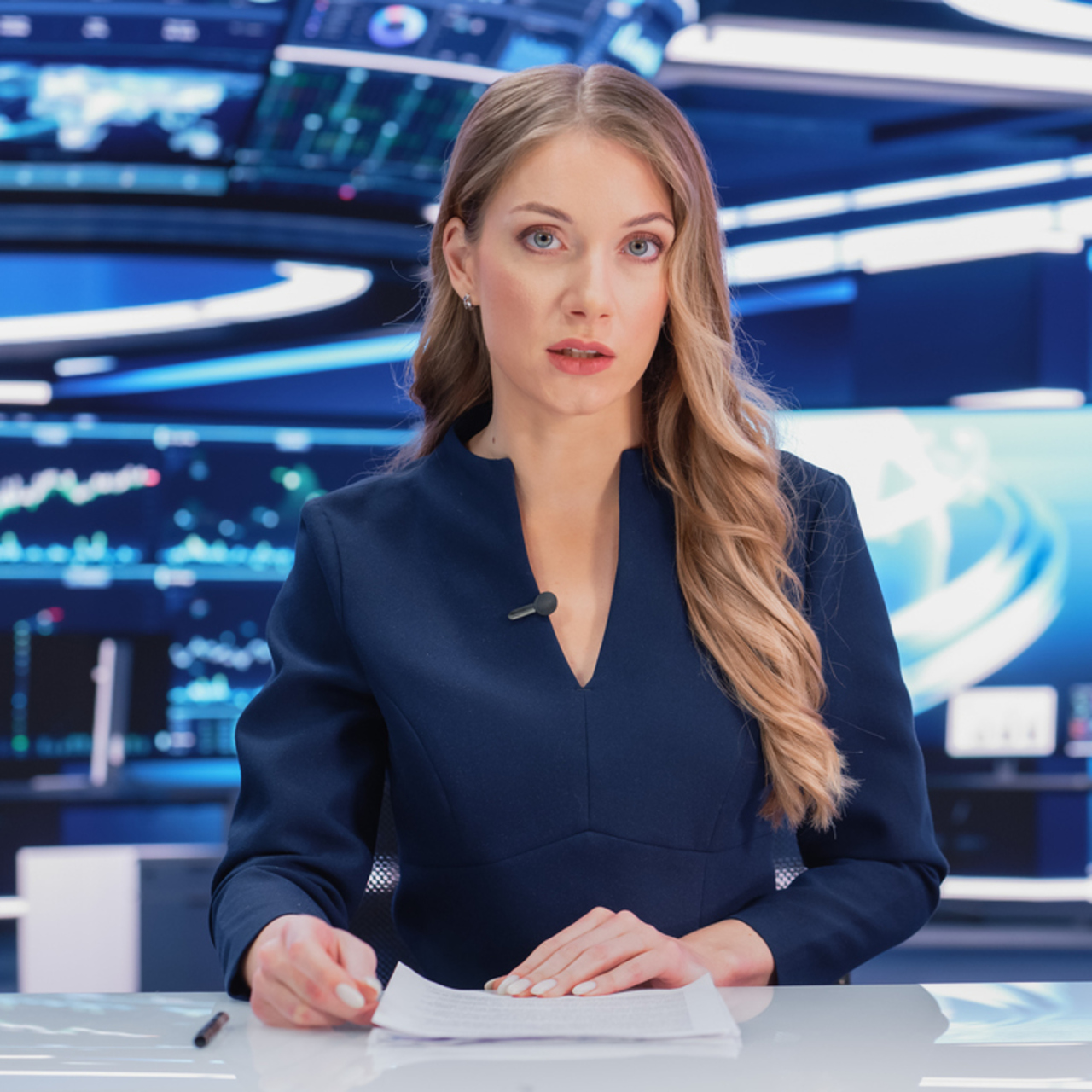 Televizyon haberciliği bölümü