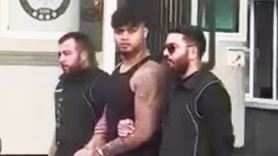 Adliyeye sevk edildiği görüntüler paylaşıldı