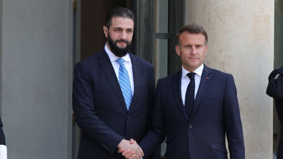 Macron ile Şara görüştü