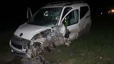 Kars'ta trafik kazası: 1 ölü, 4 yaralı