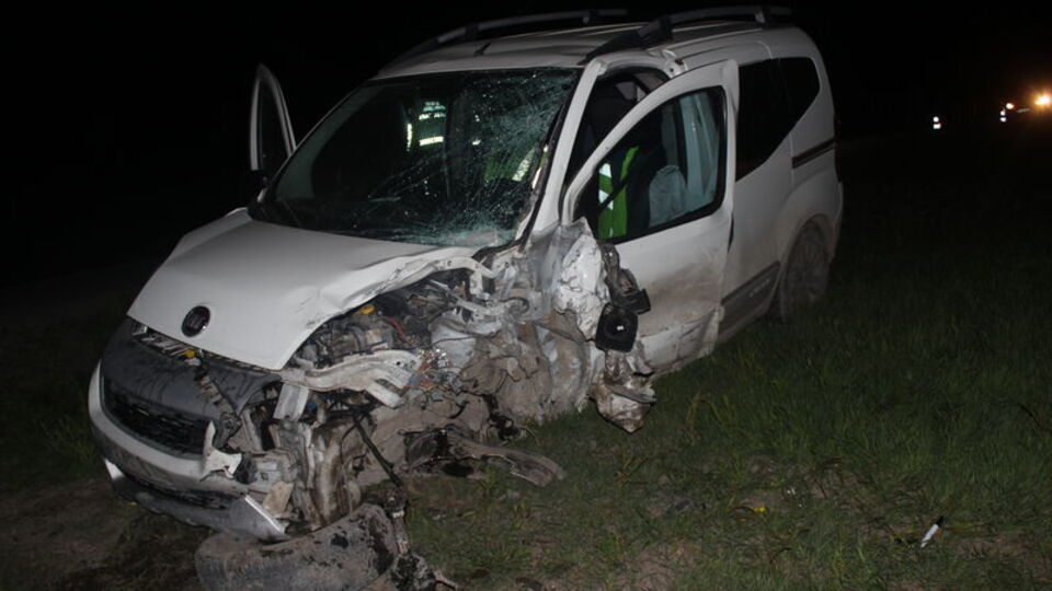 Kars'ta trafik kazası: 1 ölü, 4 yaralı