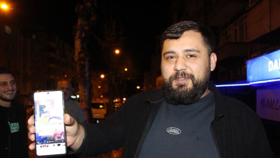 Canlı yayında yıldırım düştü