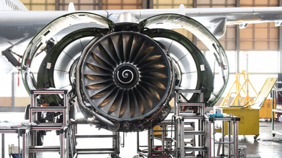 Uçak gövde ve motor bakımı bölümü