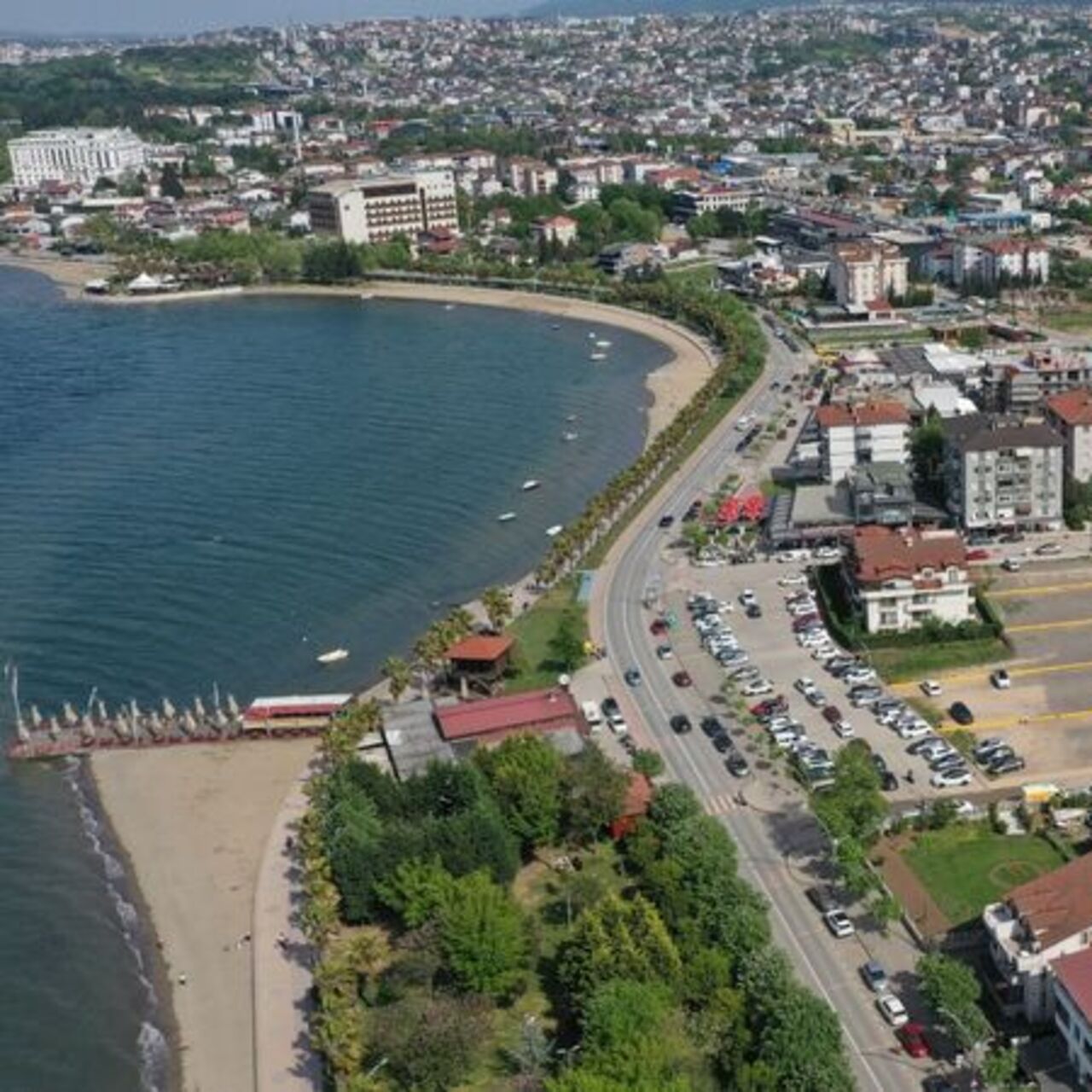 Başiskele Sahili'ne 450 araçlık otopark