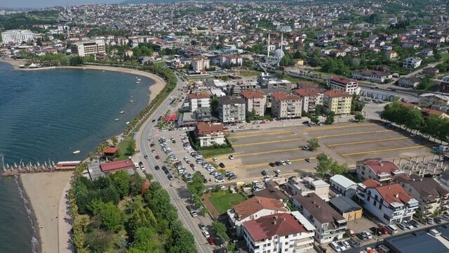 Başiskele Sahili'ne 450 araçlık otopark