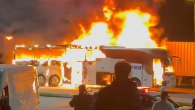 Mola yerinde alev topuna döndü