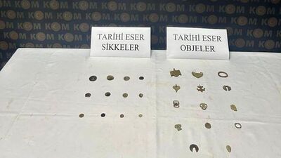 Karabük'te 12 sikke ele geçirildi