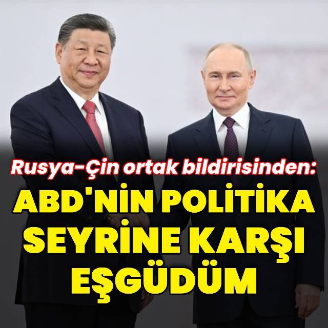 "Çok kutuplu dünya düzenini oluşturmaya hazırız"