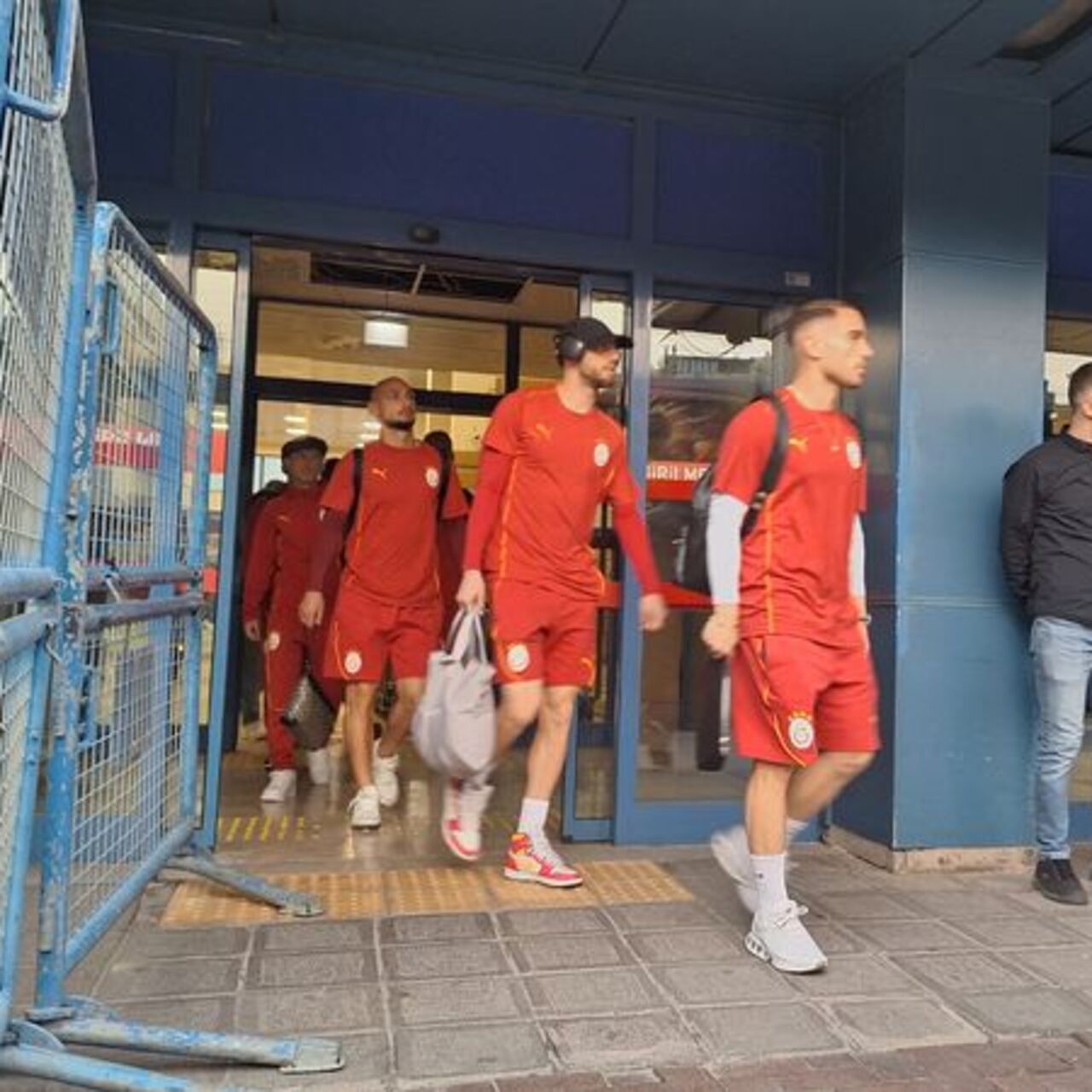 Galatasaray kafilesi Trabzon'da!