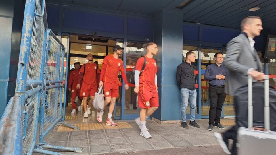 Galatasaray kafilesi Trabzon'da!