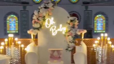 Camide 'Baby shower' partisi yapıldı