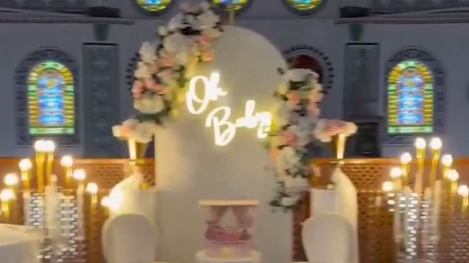 Camide 'Baby shower' partisi yapıldı