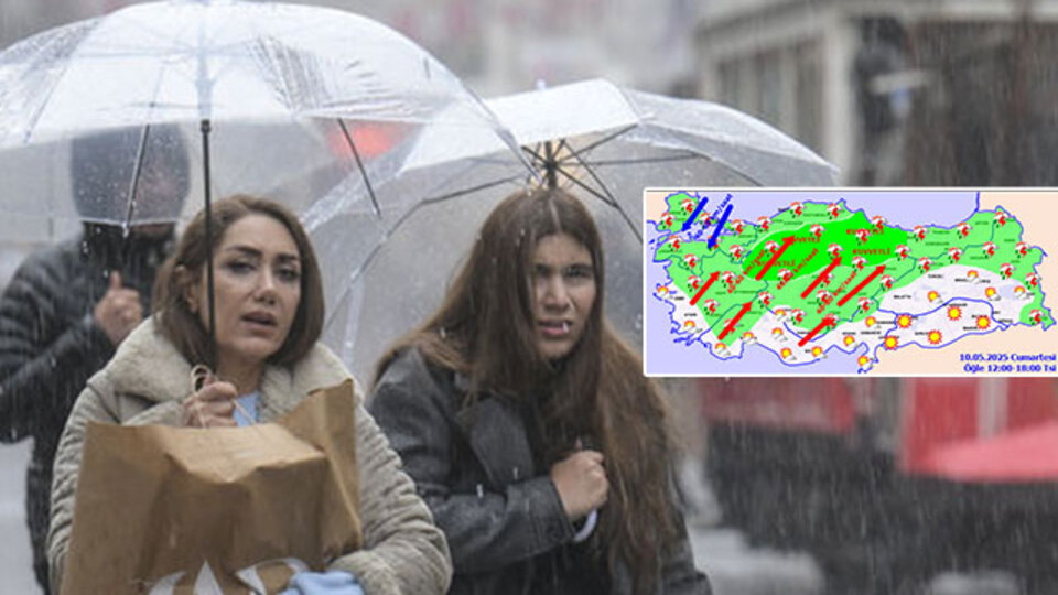 Meteoroloji'den saatli kritik uyarı! 23 kent için "sarı" alarm!