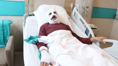 "Güm diye bir parlama oldu!" Çakmakla tüpü kontrol etti!