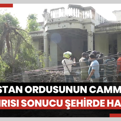 Pakistan ordusunun Cammu’ya saldırısı sonucu şehirde hasar meydana geldi