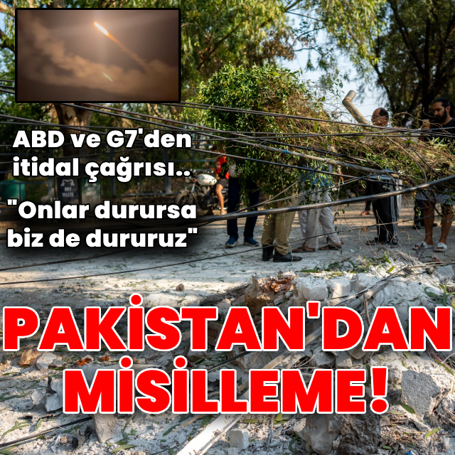 Pakistan: Hindistan durursa biz de dururuz!