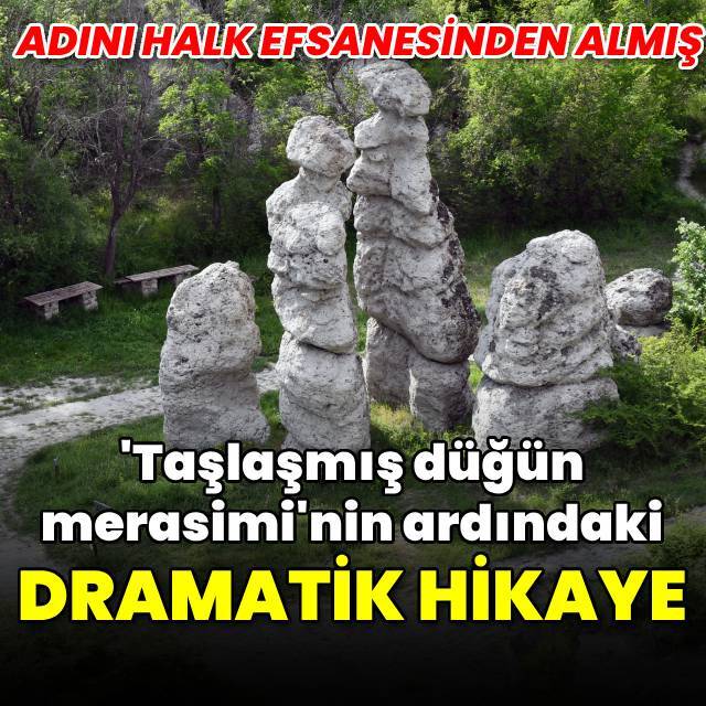 'Taşlaşmış düğün merasimi'nin ardında yatan dramatik hikaye
